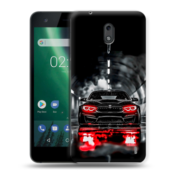 Силиконовый чехол на Nokia 2 с принтом BMW БМВ Силиконовый чехол на Nokia 2 с принтом BMW БМВ