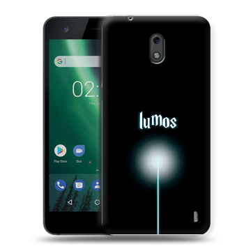 Силиконовый чехол на Nokia 2 с принтом Harry Potter Гарри Поттер