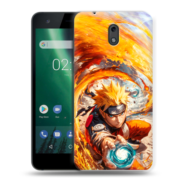 Силиконовый чехол на Nokia 2 с принтом Аниме Наруто Naruto Силиконовый чехол на Nokia 2 с принтом Аниме Наруто Naruto