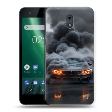 Силиконовый чехол на Nokia 2 с принтом BMW БМВ Силиконовый чехол на Nokia 2 с принтом BMW БМВ