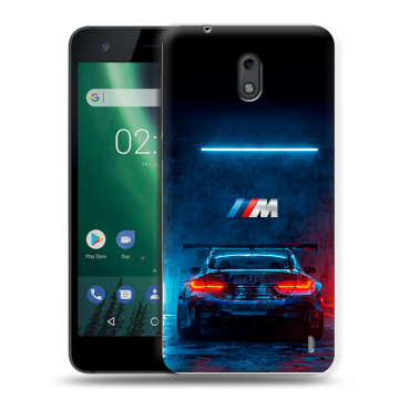 Силиконовый чехол на Nokia 2 с принтом BMW БМВ Силиконовый чехол на Nokia 2 с принтом BMW БМВ
