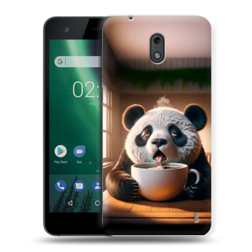 Силиконовый чехол на Nokia 2 с принтом смешная панда