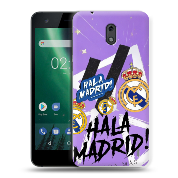 Силиконовый чехол на Nokia 2 с принтом Real Madrid Реал Мадрид Силиконовый чехол на Nokia 2 с принтом Real Madrid Реал Мадрид