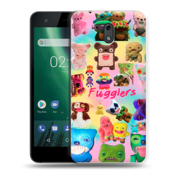 Силиконовый чехол на Nokia 2 с принтом Флагер Fuggler