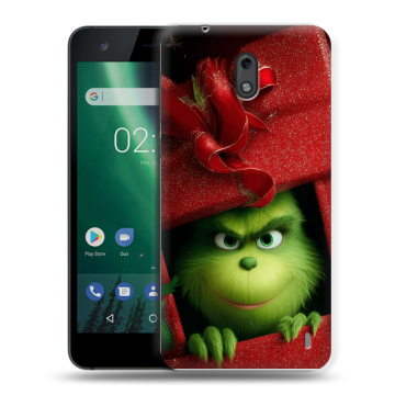 Силиконовый чехол на Nokia 2 с принтом Новый год