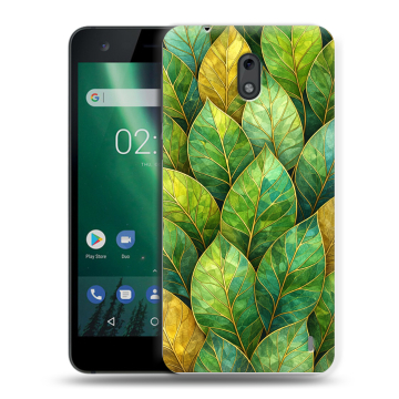 Силиконовый чехол на Nokia 2 с принтом женский