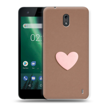 Силиконовый чехол на Nokia 2 с принтом женский