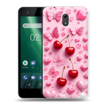 Силиконовый чехол на Nokia 2 с принтом для девочек Силиконовый чехол на Nokia 2 с принтом для девочек