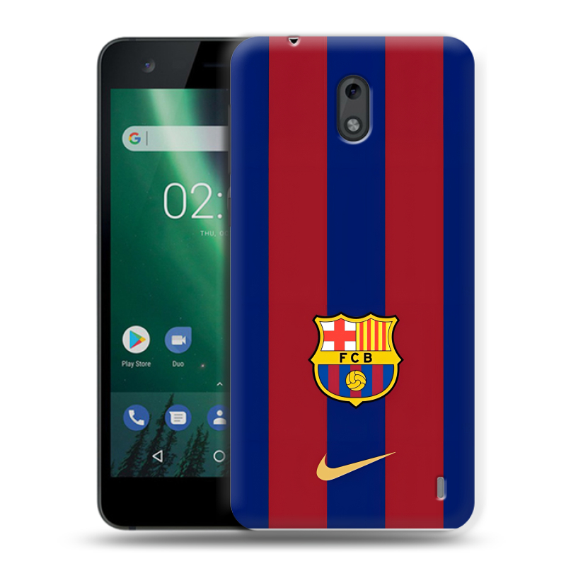 Силиконовый чехол на Nokia 2 с принтом Барселона Barcelona Силиконовый чехол на Nokia 2 с принтом Барселона Barcelona