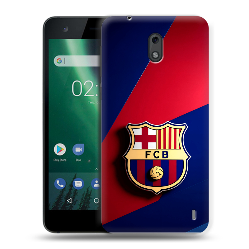 Силиконовый чехол на Nokia 2 с принтом Барселона Barcelona Силиконовый чехол на Nokia 2 с принтом Барселона Barcelona