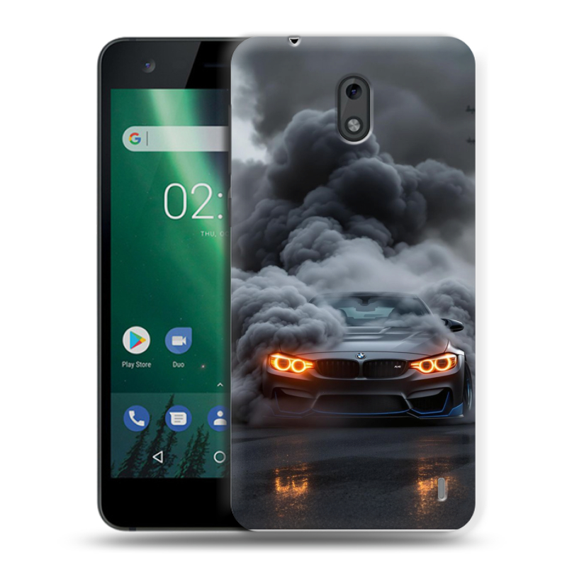 Силиконовый чехол на Nokia 2 с принтом BMW БМВ Силиконовый чехол на Nokia 2 с принтом BMW БМВ