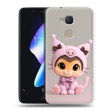 Силиконовый чехол на BQ Aquaris V с принтом Куроми Kuromi Силиконовый чехол на BQ Aquaris V с принтом Куроми Kuromi