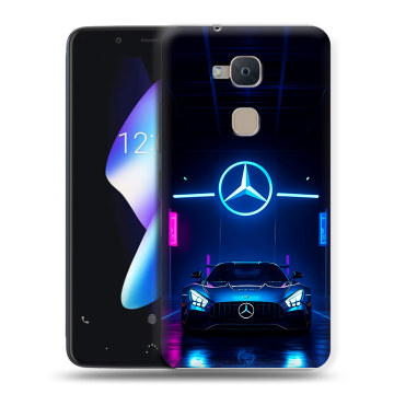 Силиконовый чехол на BQ Aquaris V с принтом Mercedes Мерседес Силиконовый чехол на BQ Aquaris V с принтом Mercedes Мерседес