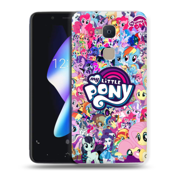 Силиконовый чехол на BQ Aquaris V с принтом My little pony Дружба чудо Силиконовый чехол на BQ Aquaris V с принтом My little pony Дружба чудо