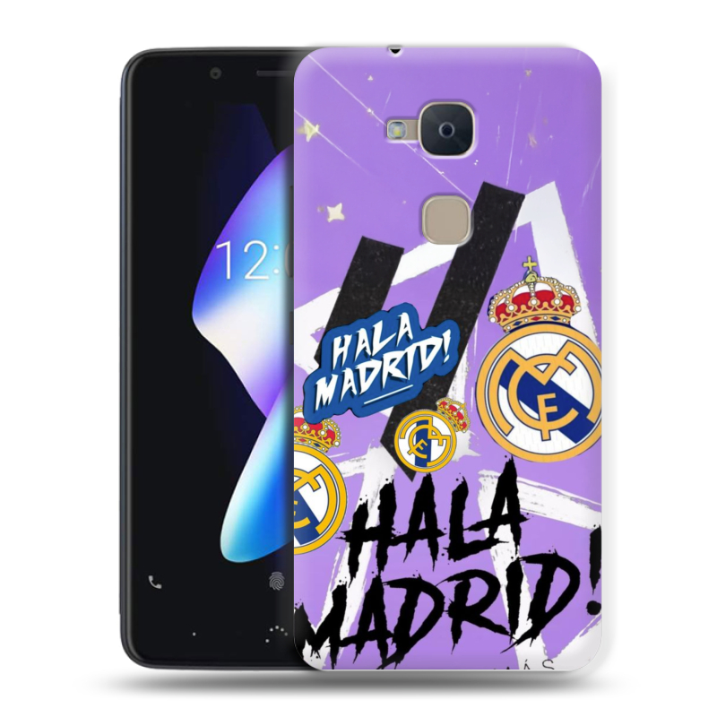 Силиконовый чехол на BQ Aquaris V с принтом Real Madrid Реал Мадрид Силиконовый чехол на BQ Aquaris V с принтом Real Madrid Реал Мадрид