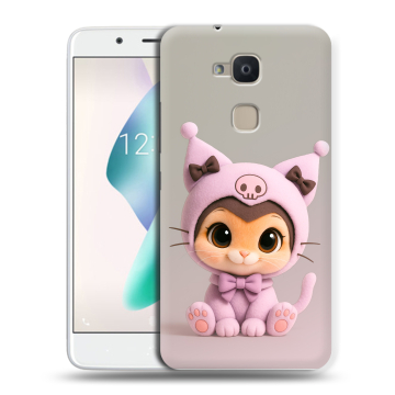 Силиконовый чехол на BQ Aquaris V Plus с принтом Куроми Kuromi 