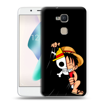 Силиконовый чехол на BQ Aquaris V Plus с принтом One Piece Ван Пис