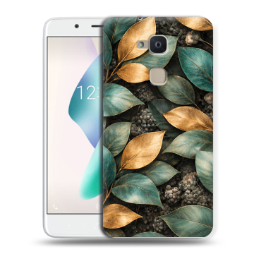 Силиконовый чехол на BQ Aquaris V Plus с принтом женский