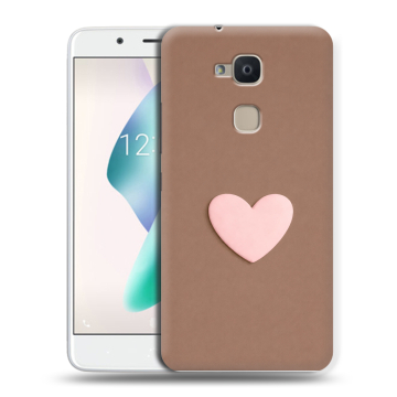 Силиконовый чехол на BQ Aquaris V Plus с принтом женский