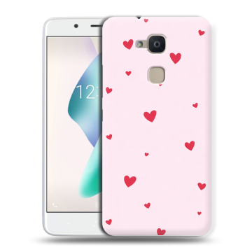 Силиконовый чехол на BQ Aquaris V Plus с принтом для девочек