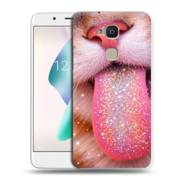 Силиконовый чехол на BQ Aquaris V Plus с принтом для девочек