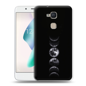 Силиконовый чехол на BQ Aquaris V Plus с принтом женский