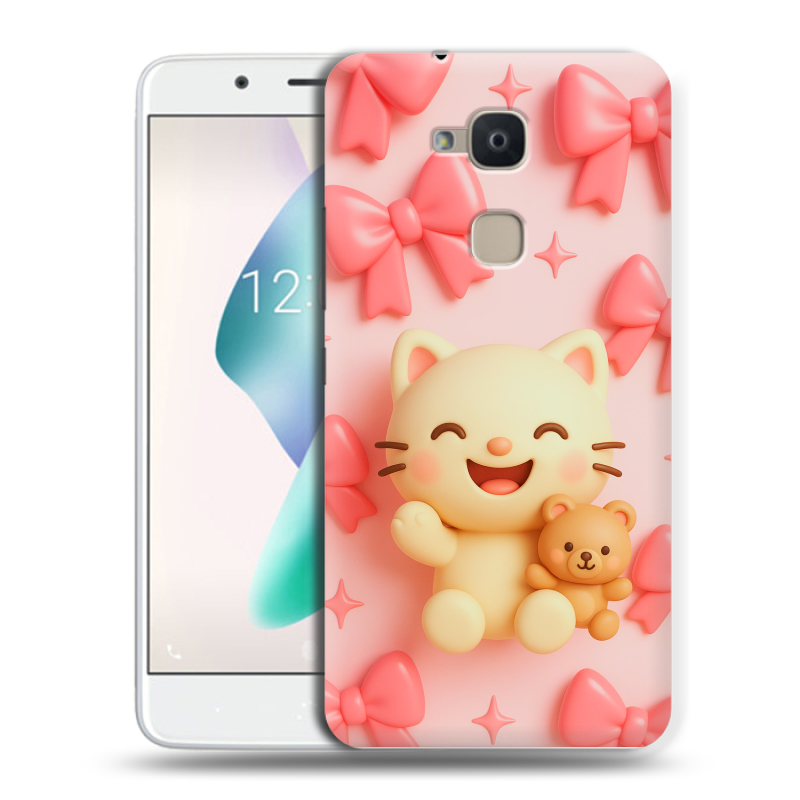 Силиконовый чехол на BQ Aquaris V Plus с принтом для девочек Силиконовый чехол на BQ Aquaris V Plus с принтом для девочек