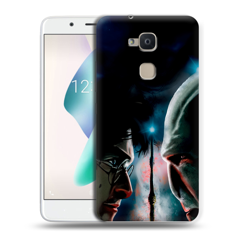 Силиконовый чехол на BQ Aquaris V Plus с принтом Гарри Поттер Harry Potter Силиконовый чехол на BQ Aquaris V Plus с принтом Гарри Поттер Harry Potter