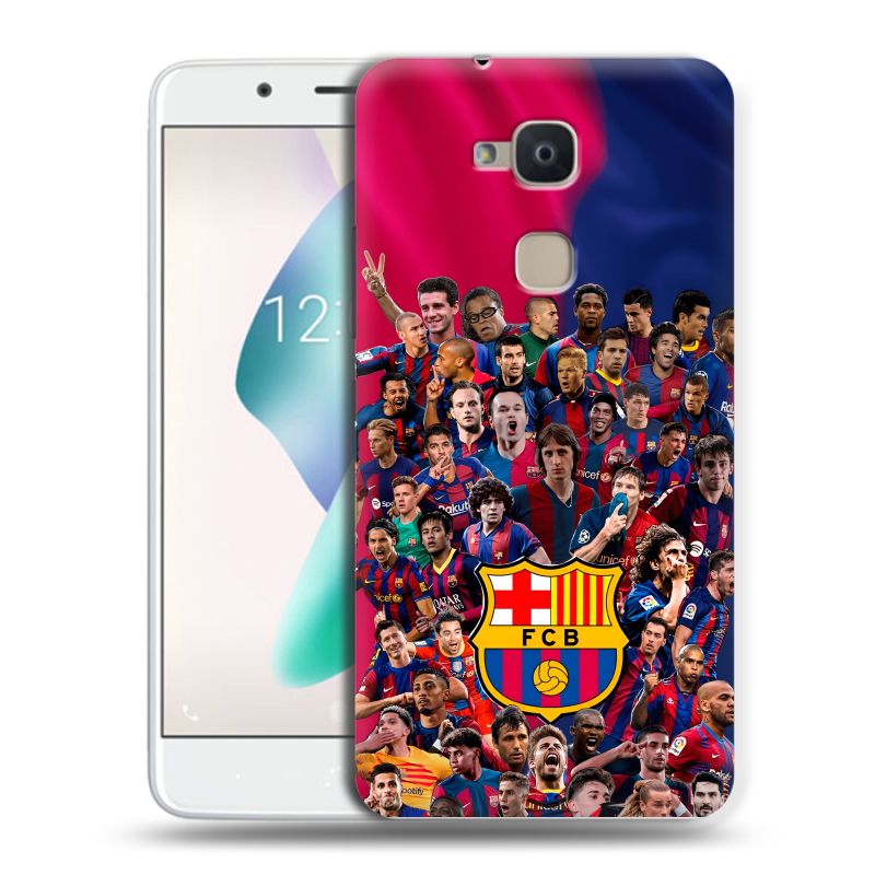 Силиконовый чехол на BQ Aquaris V Plus с принтом Барселона Barcelona Силиконовый чехол на BQ Aquaris V Plus с принтом Барселона Barcelona