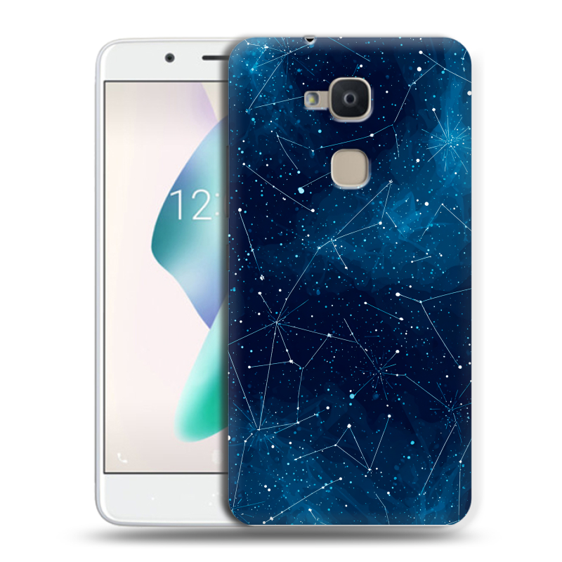 Силиконовый чехол на BQ Aquaris V Plus с принтом Космос звезды Силиконовый чехол на BQ Aquaris V Plus с принтом Космос звезды