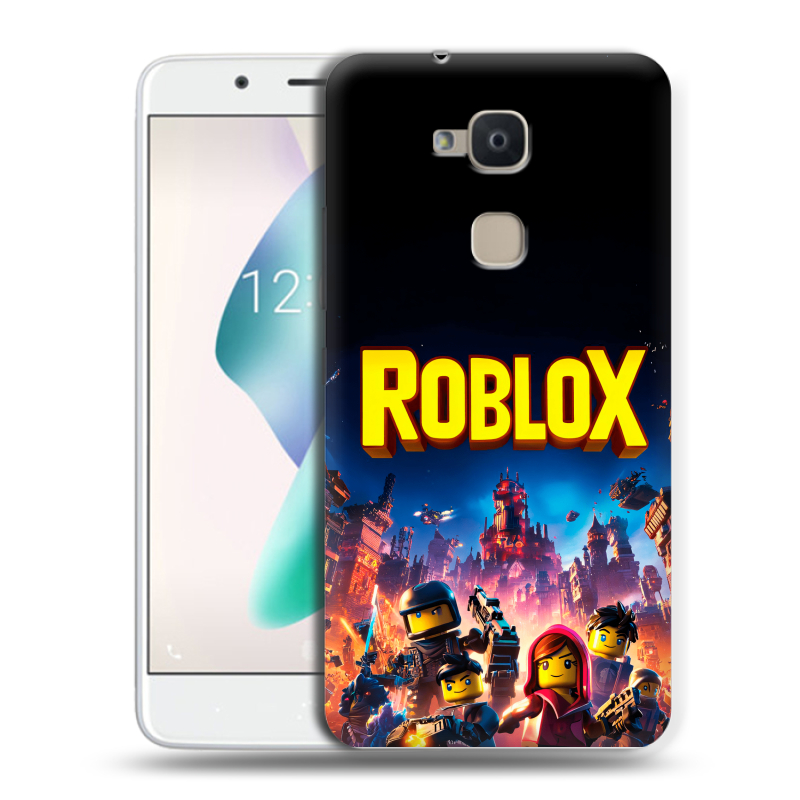 Силиконовый чехол на BQ Aquaris V Plus с принтом Roblox Роблокс Силиконовый чехол на BQ Aquaris V Plus с принтом Roblox Роблокс
