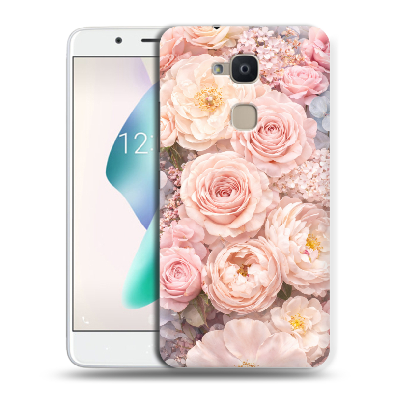 Силиконовый чехол на BQ Aquaris V Plus с принтом женский Силиконовый чехол на BQ Aquaris V Plus с принтом женский