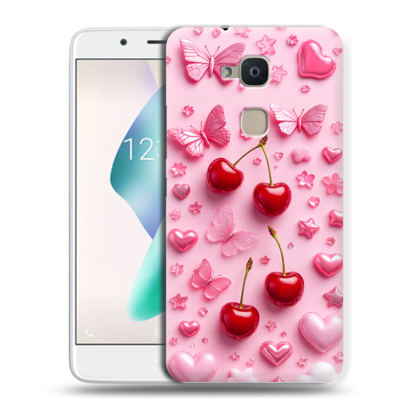 Силиконовый чехол на BQ Aquaris V Plus с принтом для девочек Силиконовый чехол на BQ Aquaris V Plus с принтом для девочек