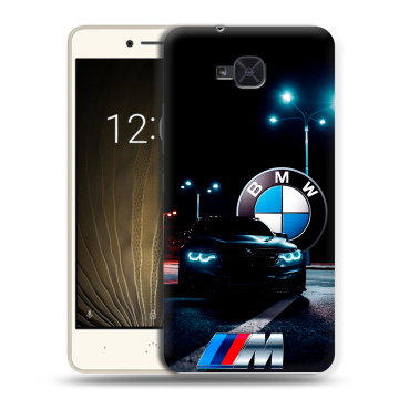 Силиконовый чехол на BQ Aquaris U2 с принтом БМВ BMW Силиконовый чехол на BQ Aquaris U2 с принтом БМВ BMW