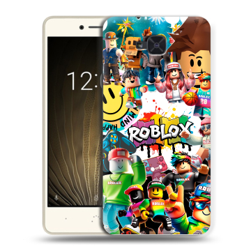 Силиконовый чехол на BQ Aquaris U2 с принтом Roblox Роблокс Силиконовый чехол на BQ Aquaris U2 с принтом Roblox Роблокс