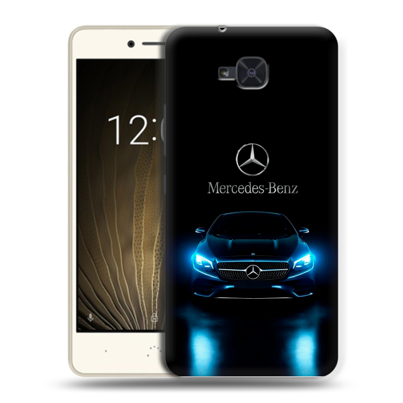 Силиконовый чехол на BQ Aquaris U2 с принтом Mercedes Мерседес Силиконовый чехол на BQ Aquaris U2 с принтом Mercedes Мерседес