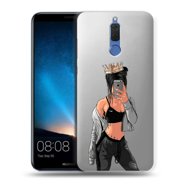 Силиконовый чехол на Huawei Nova 2i с принтом Женские принты Силиконовый чехол на Huawei Nova 2i с принтом Женские принты