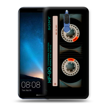 Силиконовый чехол на Huawei Nova 2i с принтом Кассета Силиконовый чехол на Huawei Nova 2i с принтом Кассета