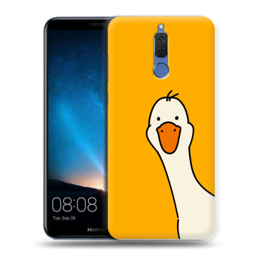 Силиконовый чехол на Huawei Nova 2i с принтом Утка