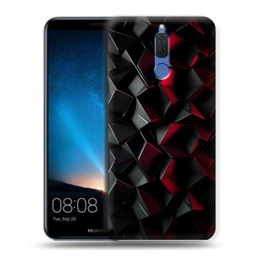 Силиконовый чехол на Huawei Nova 2i с принтом Абстракция Силиконовый чехол на Huawei Nova 2i с принтом Абстракция
