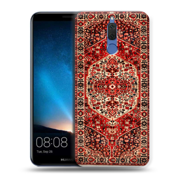 Силиконовый чехол на Huawei Nova 2i с принтом Ковер