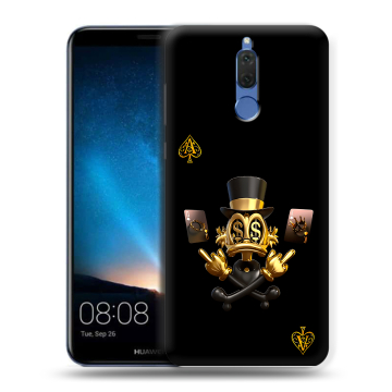 Силиконовый чехол на Huawei Nova 2i с принтом Золотой скрудж макдак