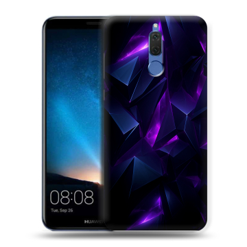 Силиконовый чехол на Huawei Nova 2i с принтом Абстракиция