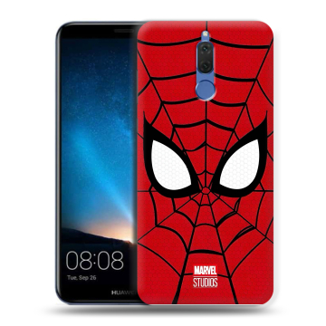 Силиконовый чехол на Huawei Nova 2i с принтом человек паук spiderman