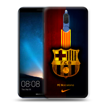 Силиконовый чехол на Huawei Nova 2i с принтом Барселона Barcelona