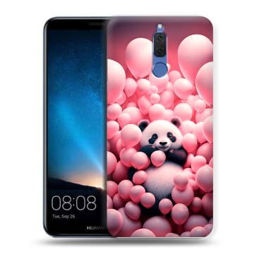 Силиконовый чехол на Huawei Nova 2i с принтом Панда