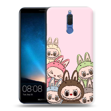 Силиконовый чехол на Huawei Nova 2i с принтом Лабубу Силиконовый чехол на Huawei Nova 2i с принтом Лабубу