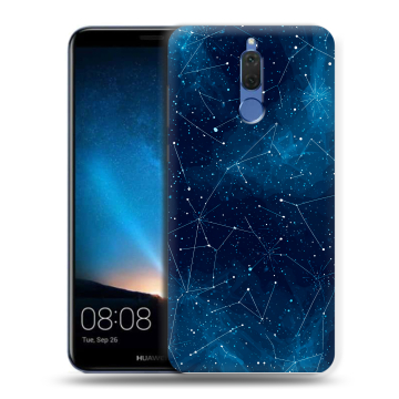 Силиконовый чехол на Huawei Nova 2i с принтом Космос звезды Силиконовый чехол на Huawei Nova 2i с принтом Космос звезды