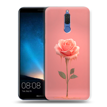 Силиконовый чехол на Huawei Nova 2i с принтом Розовая роза Силиконовый чехол на Huawei Nova 2i с принтом Розовая роза
