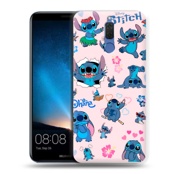 Силиконовый чехол на Huawei Nova 2i с принтом Лило и Стич Силиконовый чехол на Huawei Nova 2i с принтом Лило и Стич